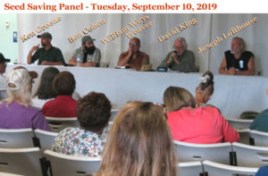 Seed saving panel discussion